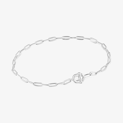 Pulsera cadena forzada de plata TOUS MANIFESTO