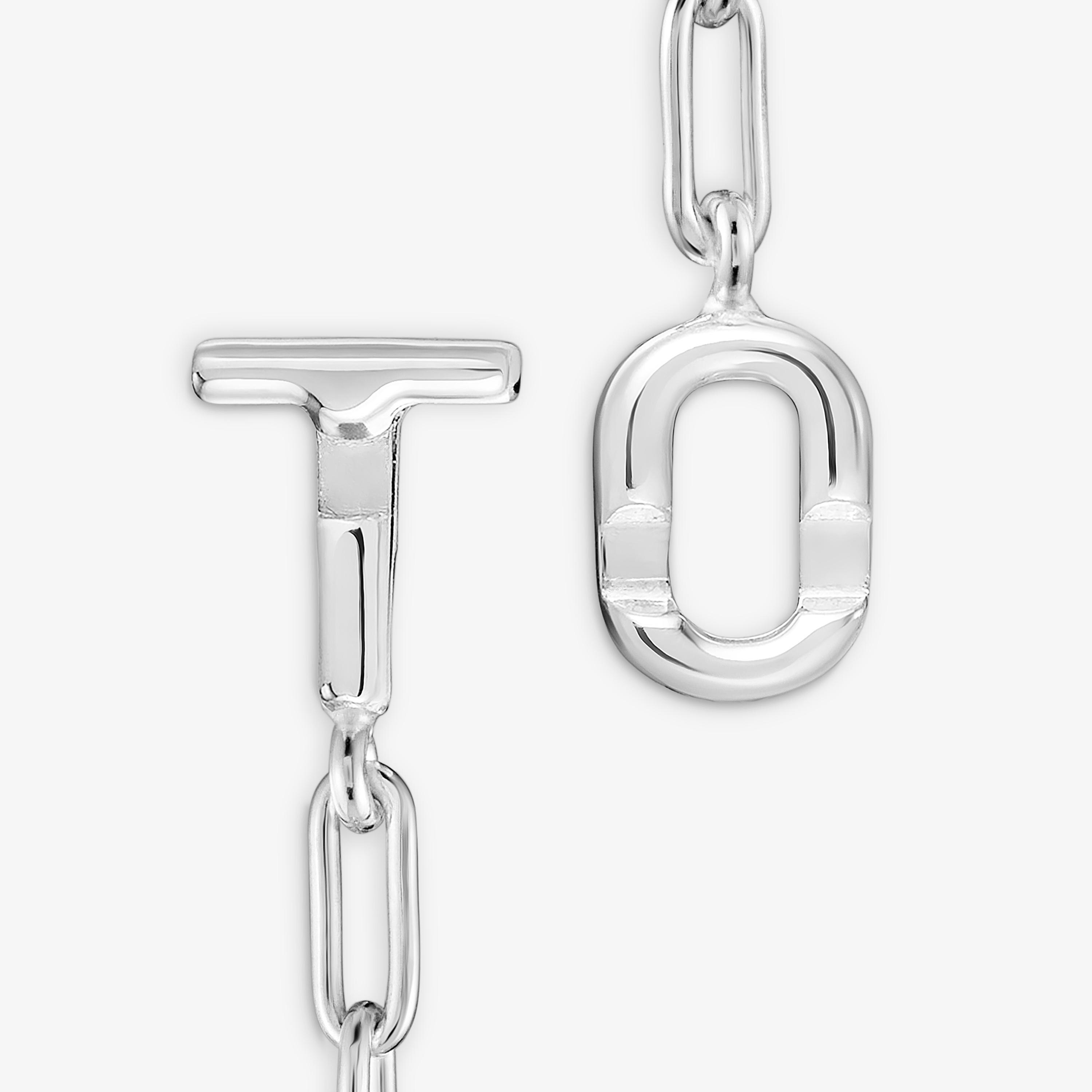 Silver trace chain Bracelet TOUS MANIFESTO