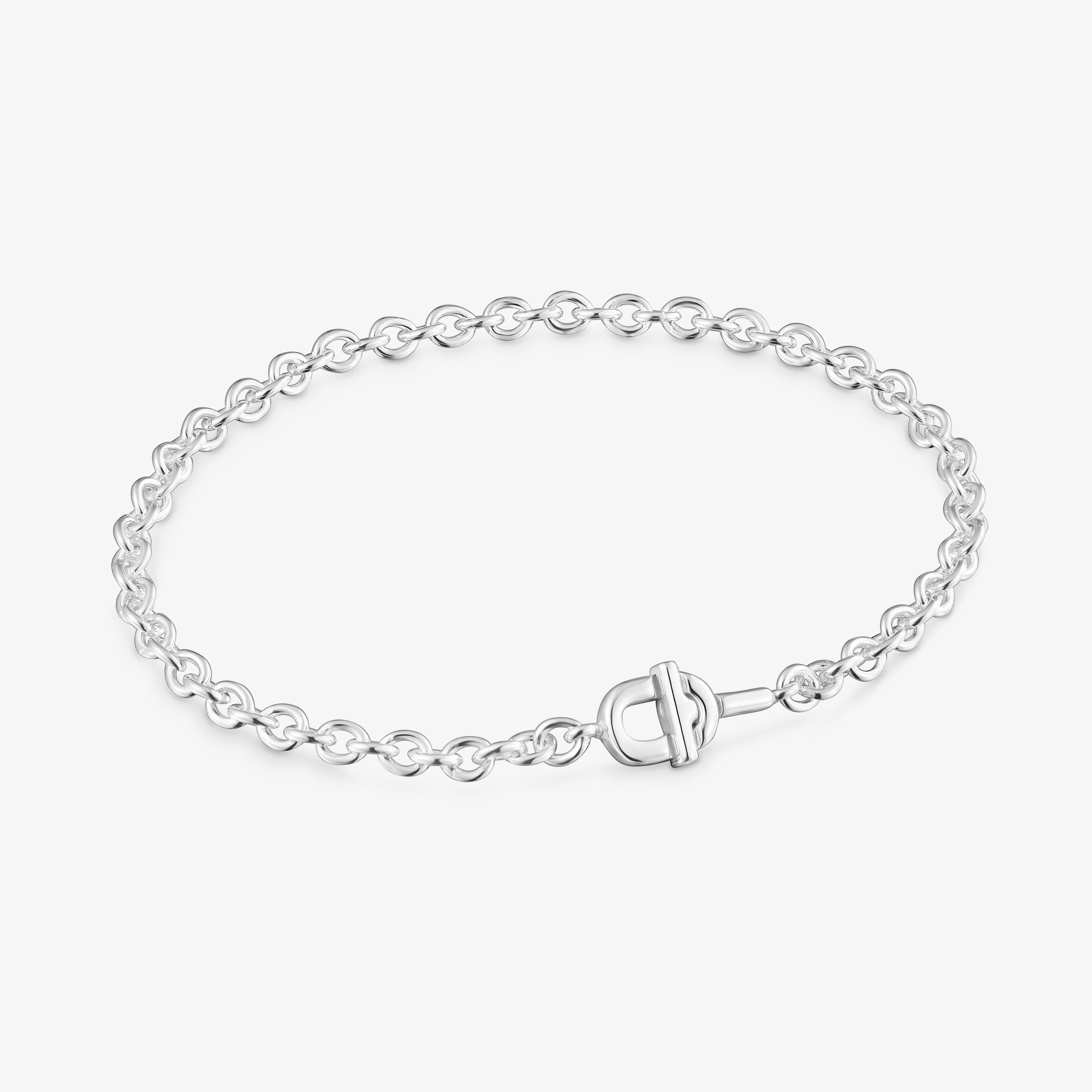 Silver oval chain Bracelet TOUS MANIFESTO