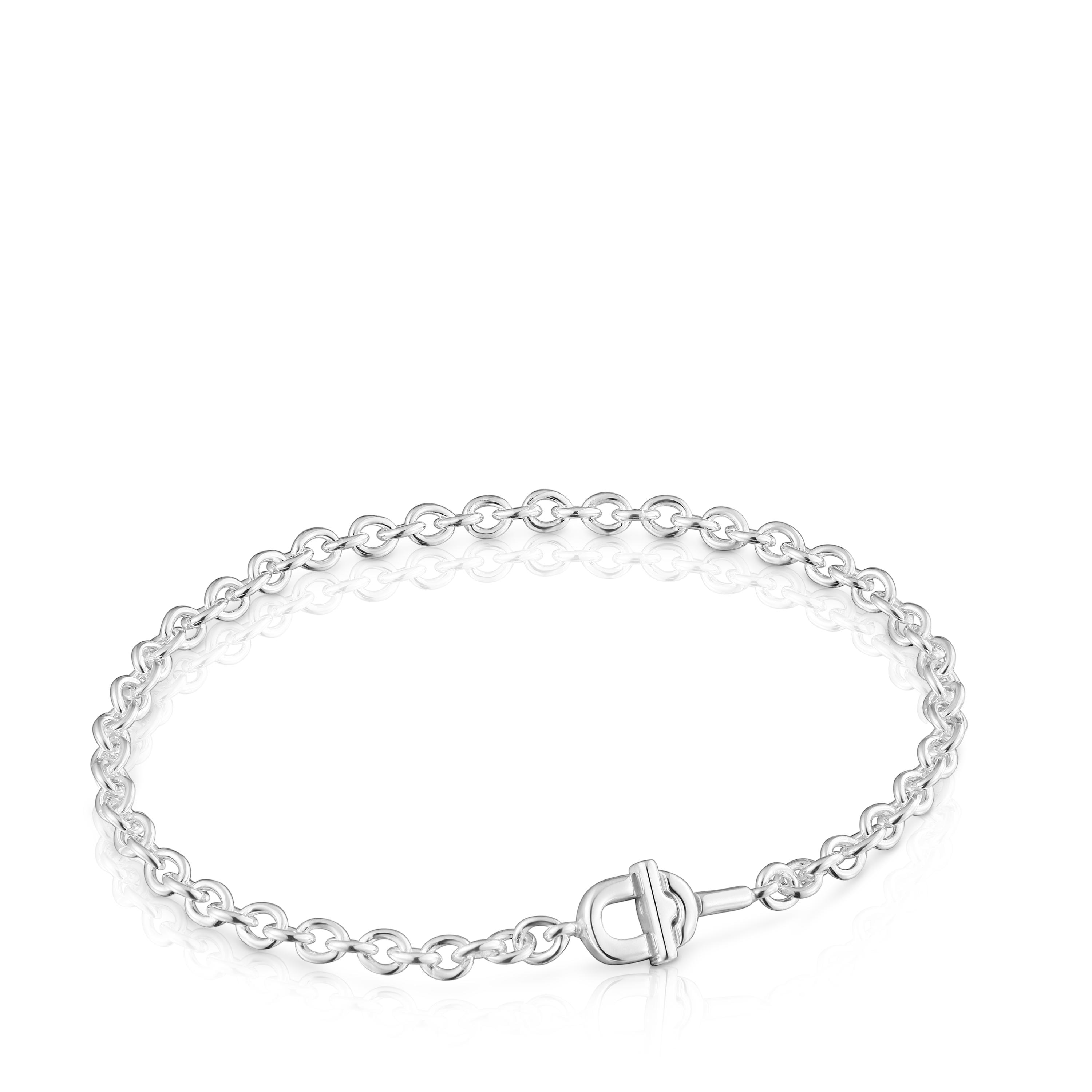 i　トュデイフル　Oval Chain Bracelet Silver oval chain Bracelet TOUS MANIFESTO | TOUS