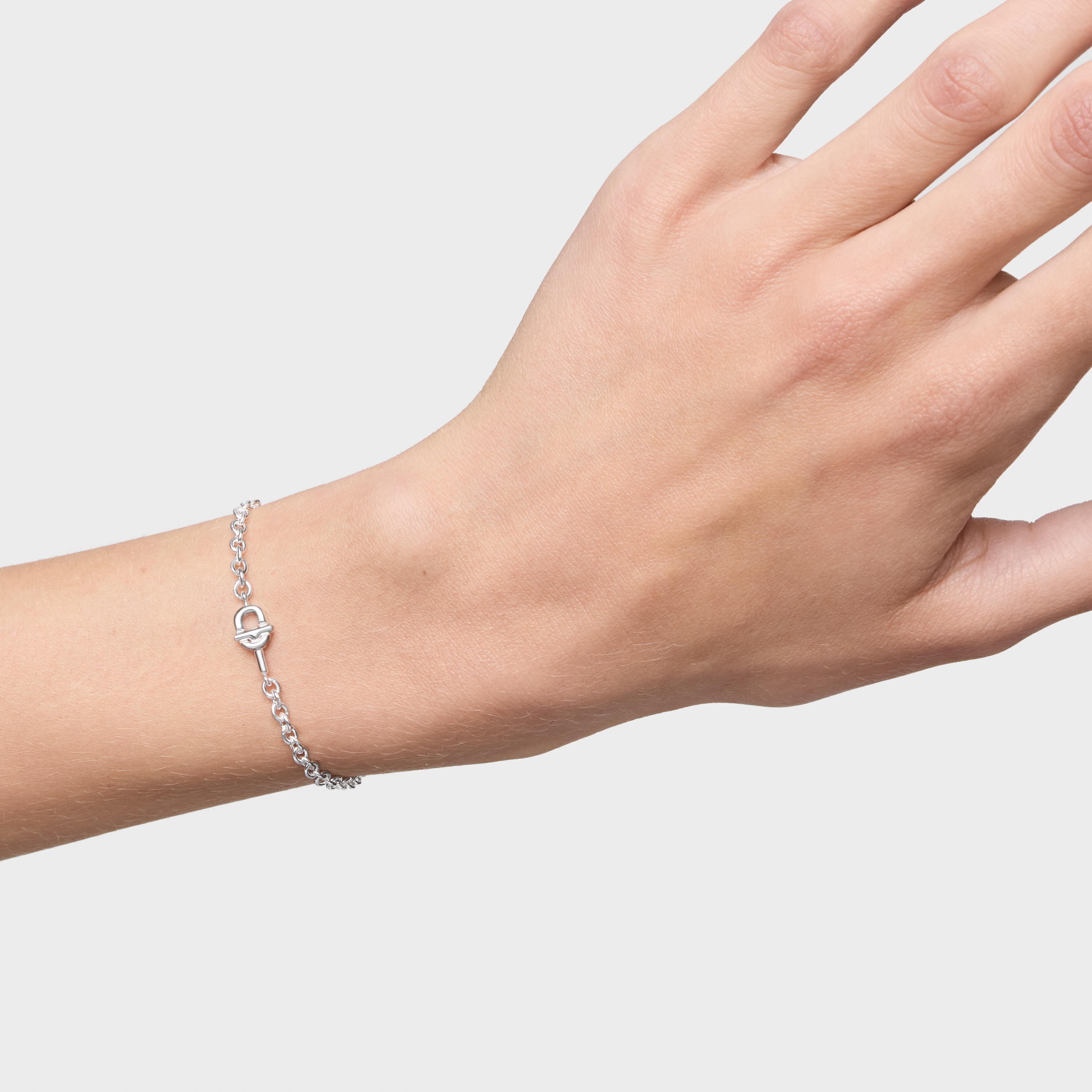 Silver oval chain Bracelet TOUS MANIFESTO