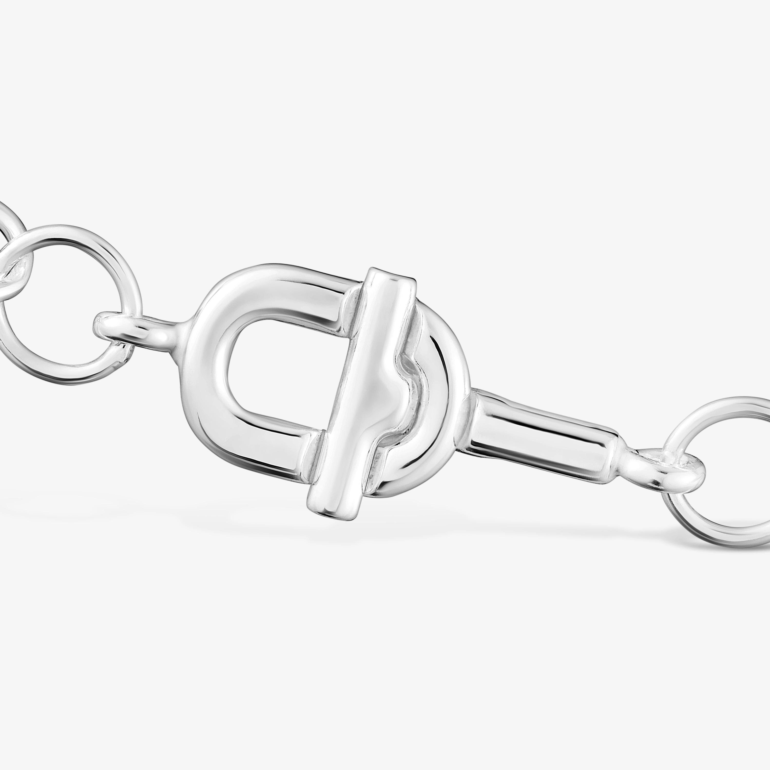 Silver round chain Bracelet TOUS MANIFESTO
