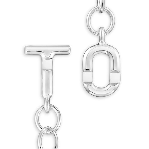 Pulsera cadena redonda de plata TOUS MANIFESTO