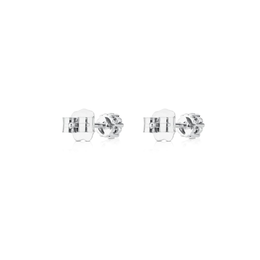 Pendientes de oro blanco 14 kt y diamantes TOUS Diamonds