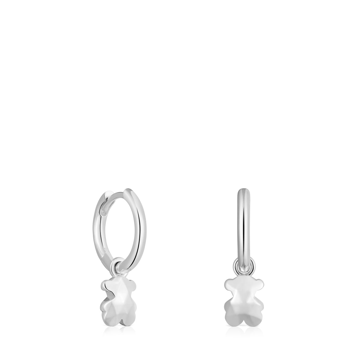 Tous - Pendientes Aro De Plata Icon Metal - Plateado