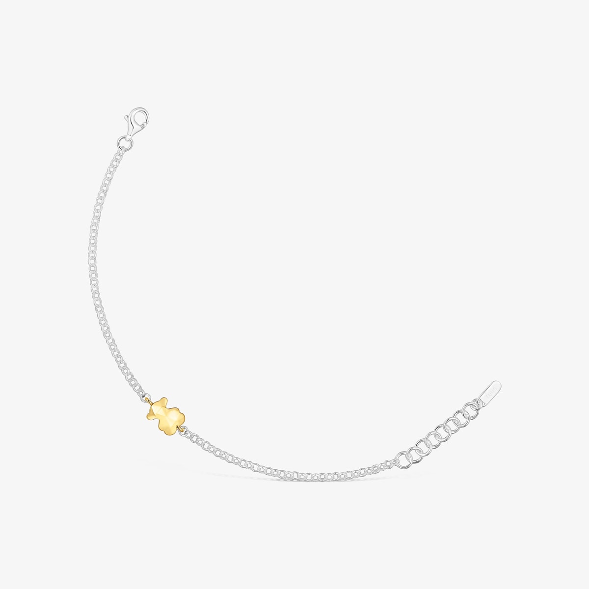 Tous - Pulsera Cadena Oso Bicolor Icon Metal - Bicolor