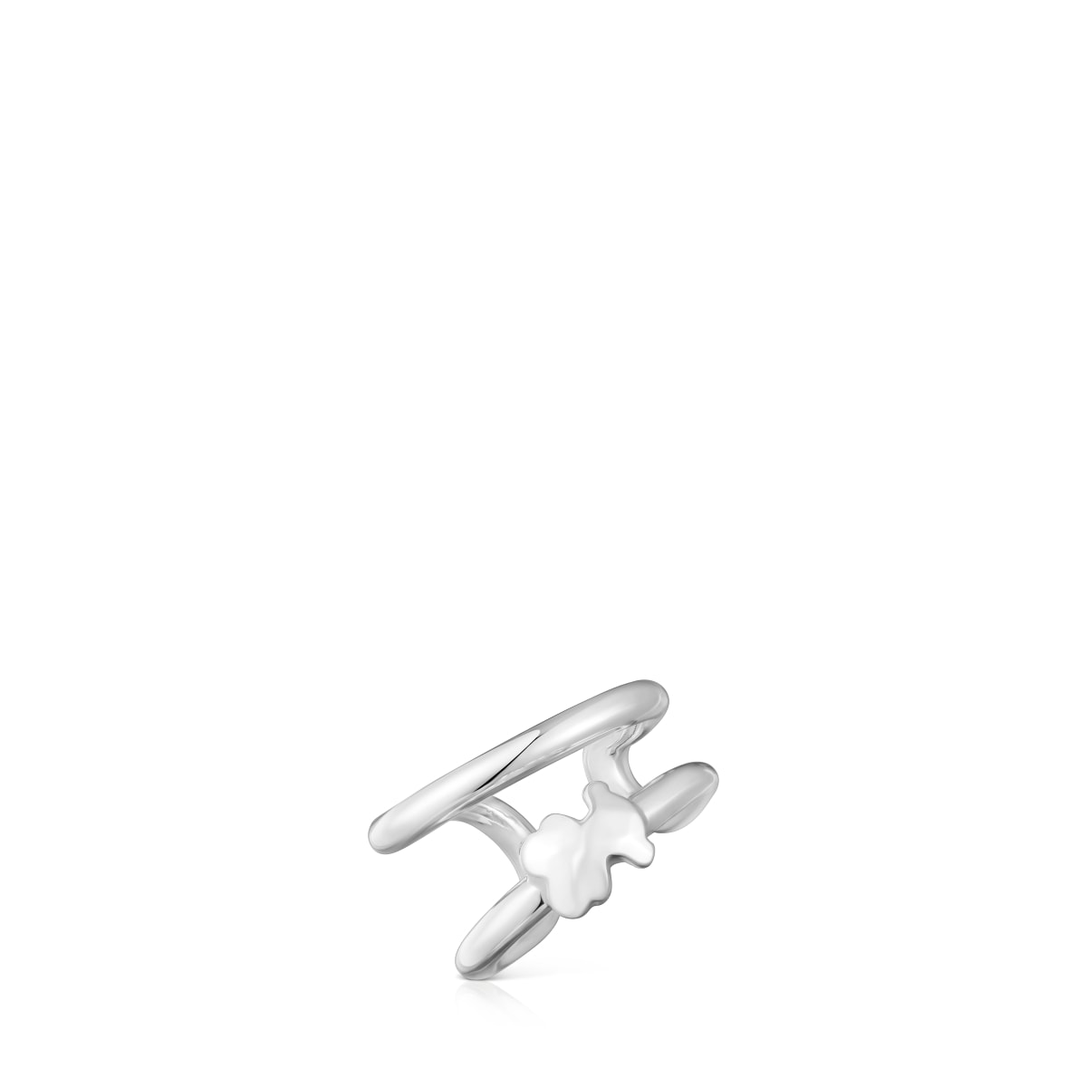 Tous - Earcuff De Plata Icon Metal - Plateado