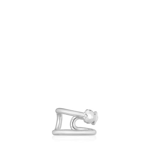 Silver Earcuff Icon Metal
