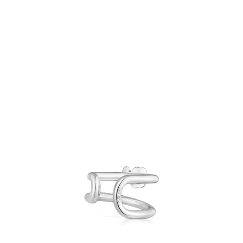 Silver Earcuff Icon Metal