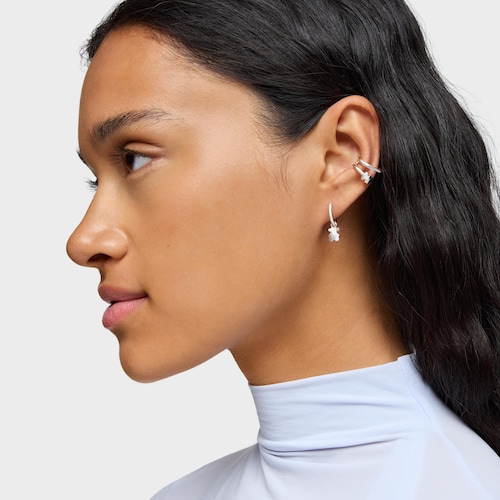 Silver Earcuff Icon Metal