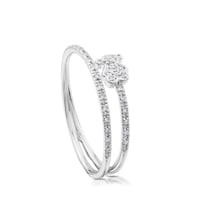 14kt white gold Ring with diamonds TOUS Diamonds