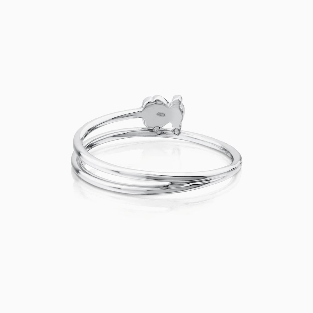 14K white gold Ring with diamonds TOUS Diamonds