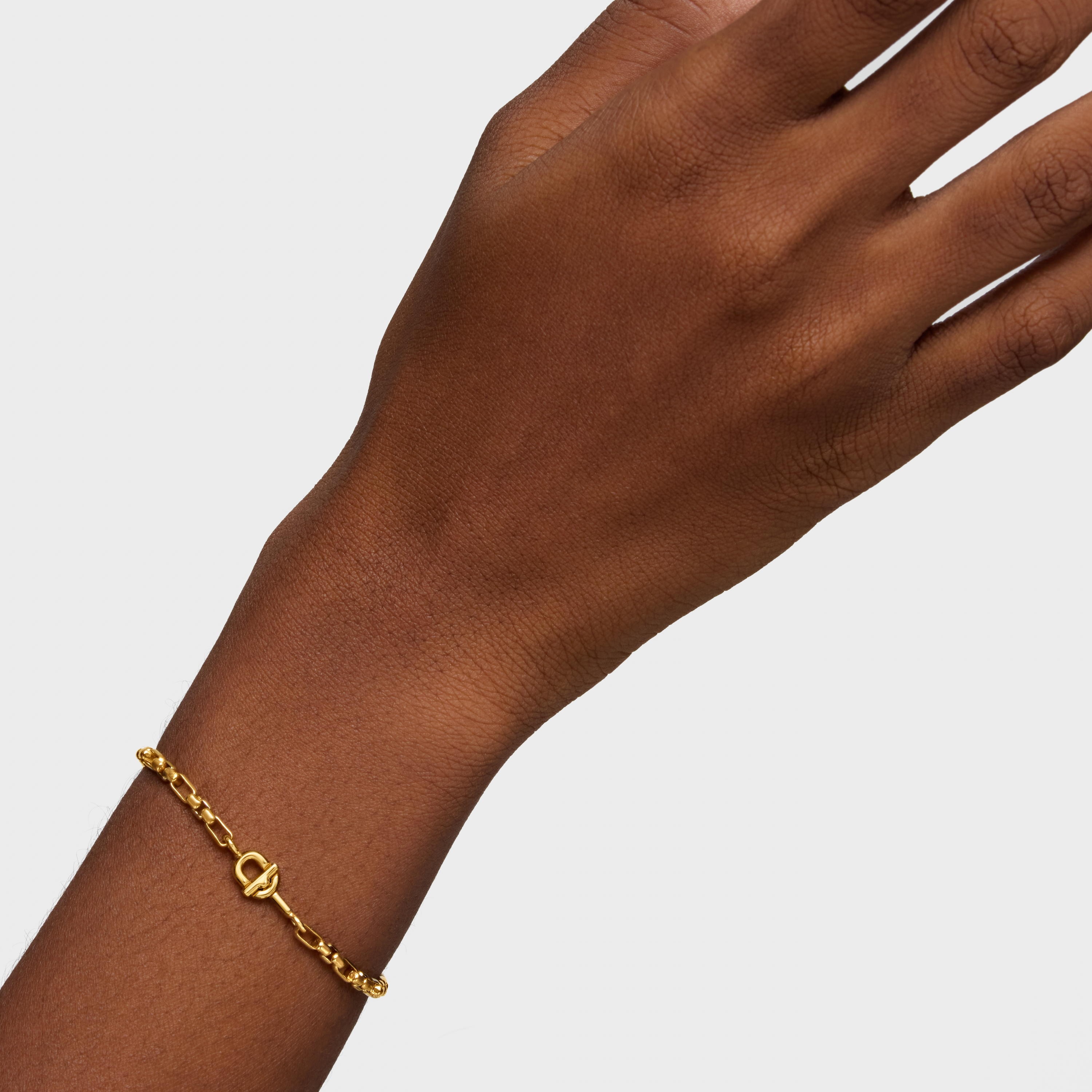 Square chain Bracelet with 18K gold vermeil TOUS MANIFESTO