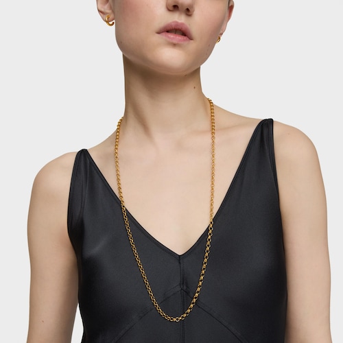 Collar cadena con baño de oro 18 kt sobre plata Eugenia X TOUS