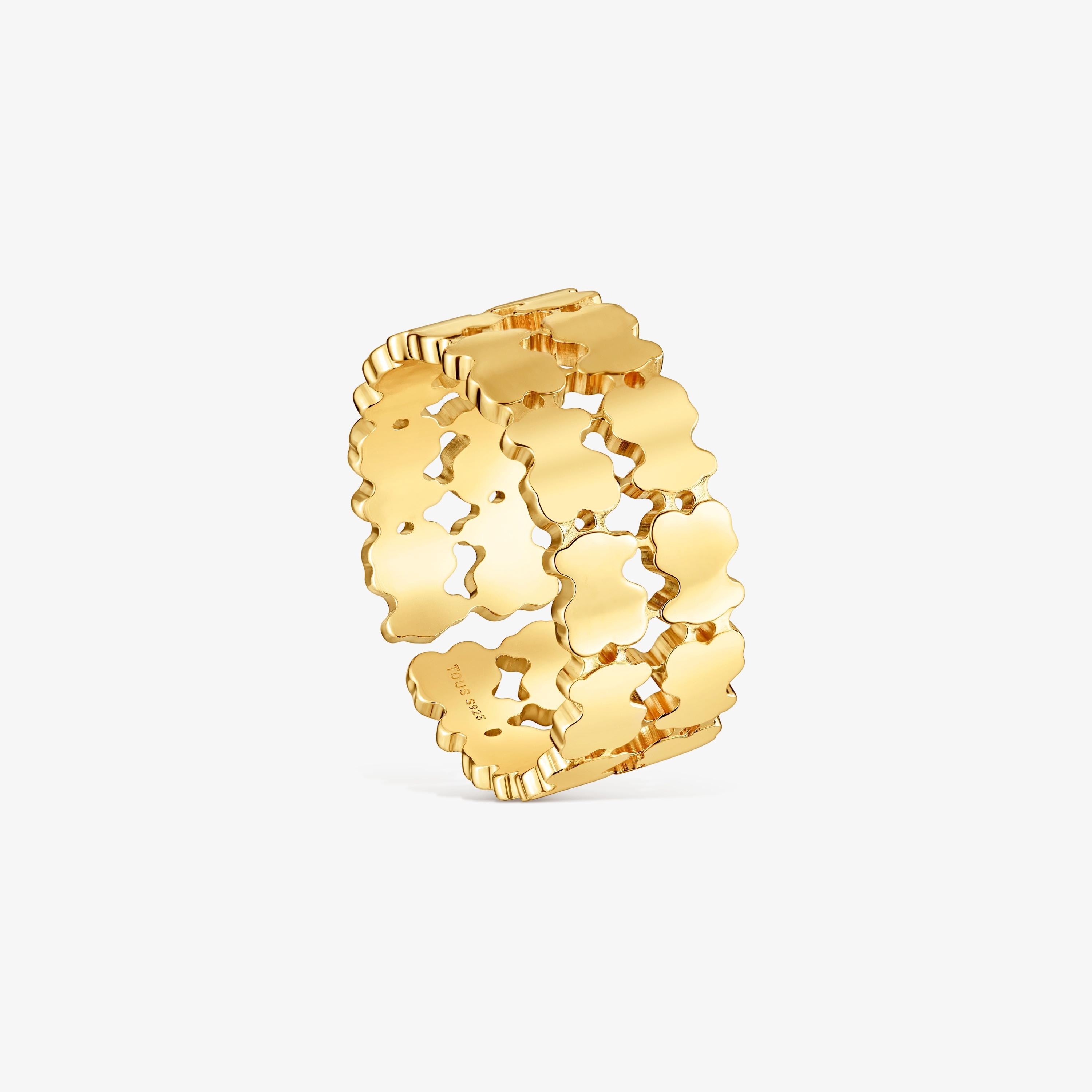 Ring with 18K gold vermeil TOUS Sweet 40s