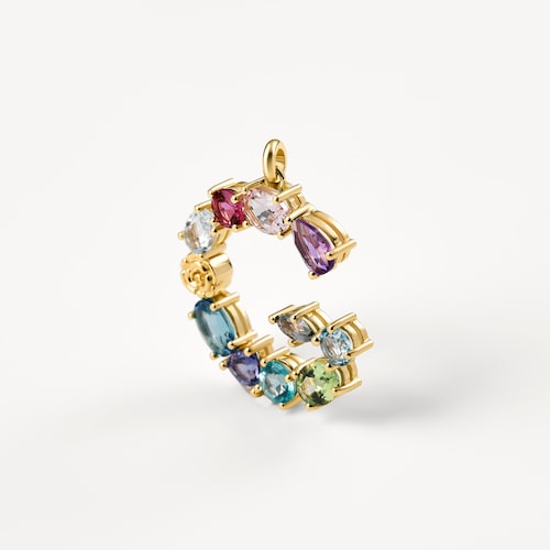 Colgante de oro letra G con gemas TOUS ATELIER
