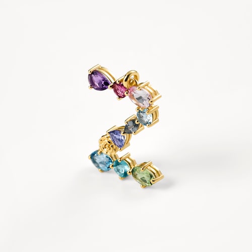 Colgante de oro letra Z con gemas TOUS ATELIER