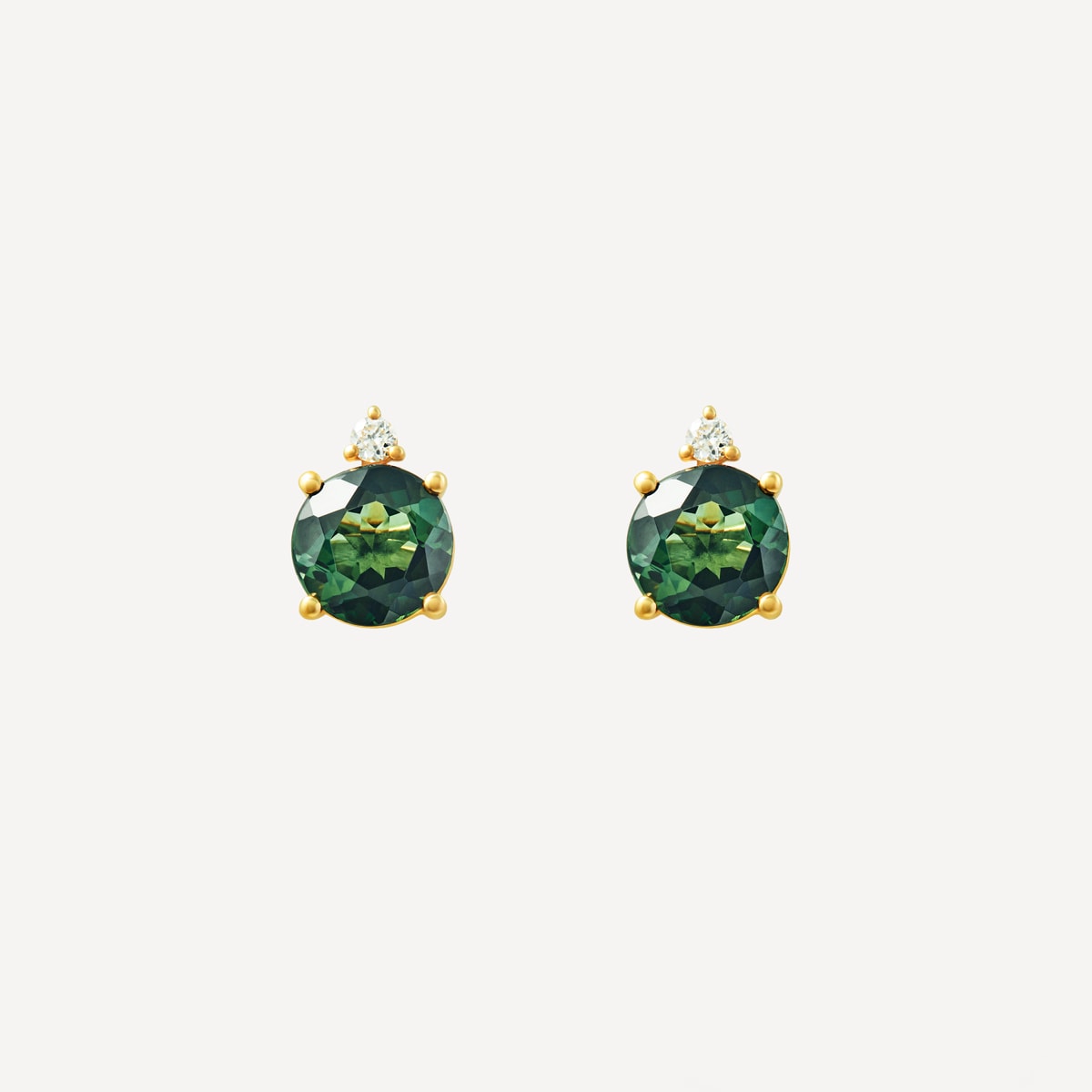 Tous - Pendientes De Oro, Turmalina Verde Y Diamantes Tous Atelier - Verde