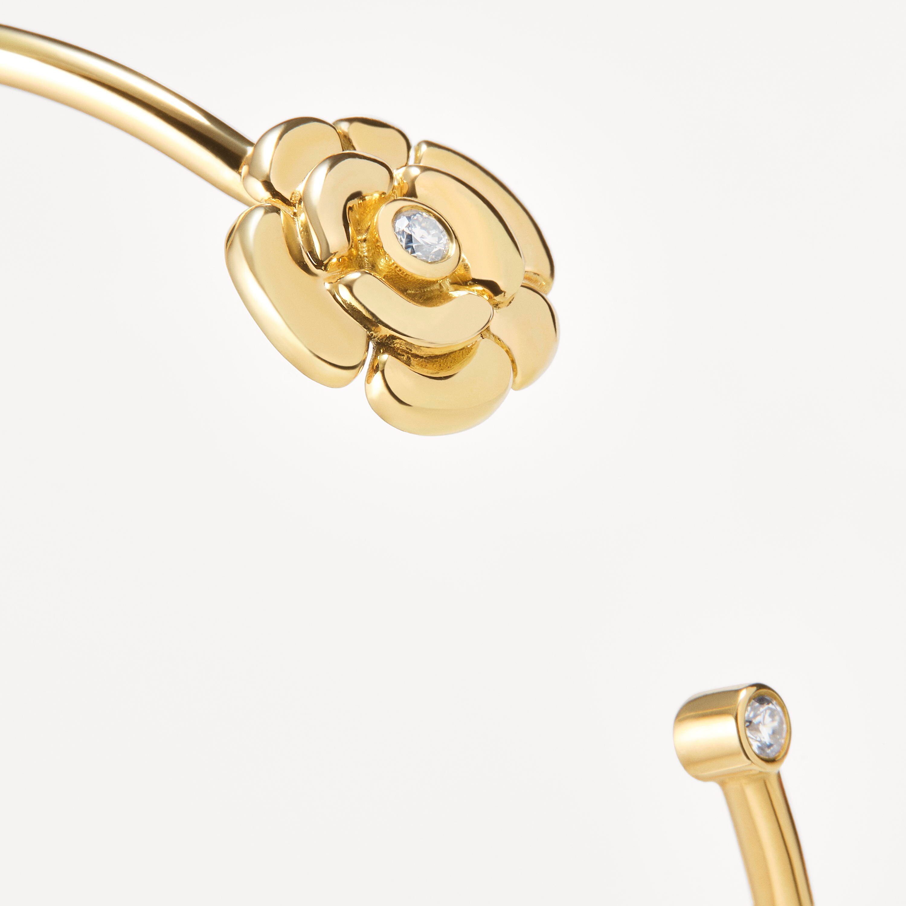 Gold Bangle with diamonds TOUS ATELIER