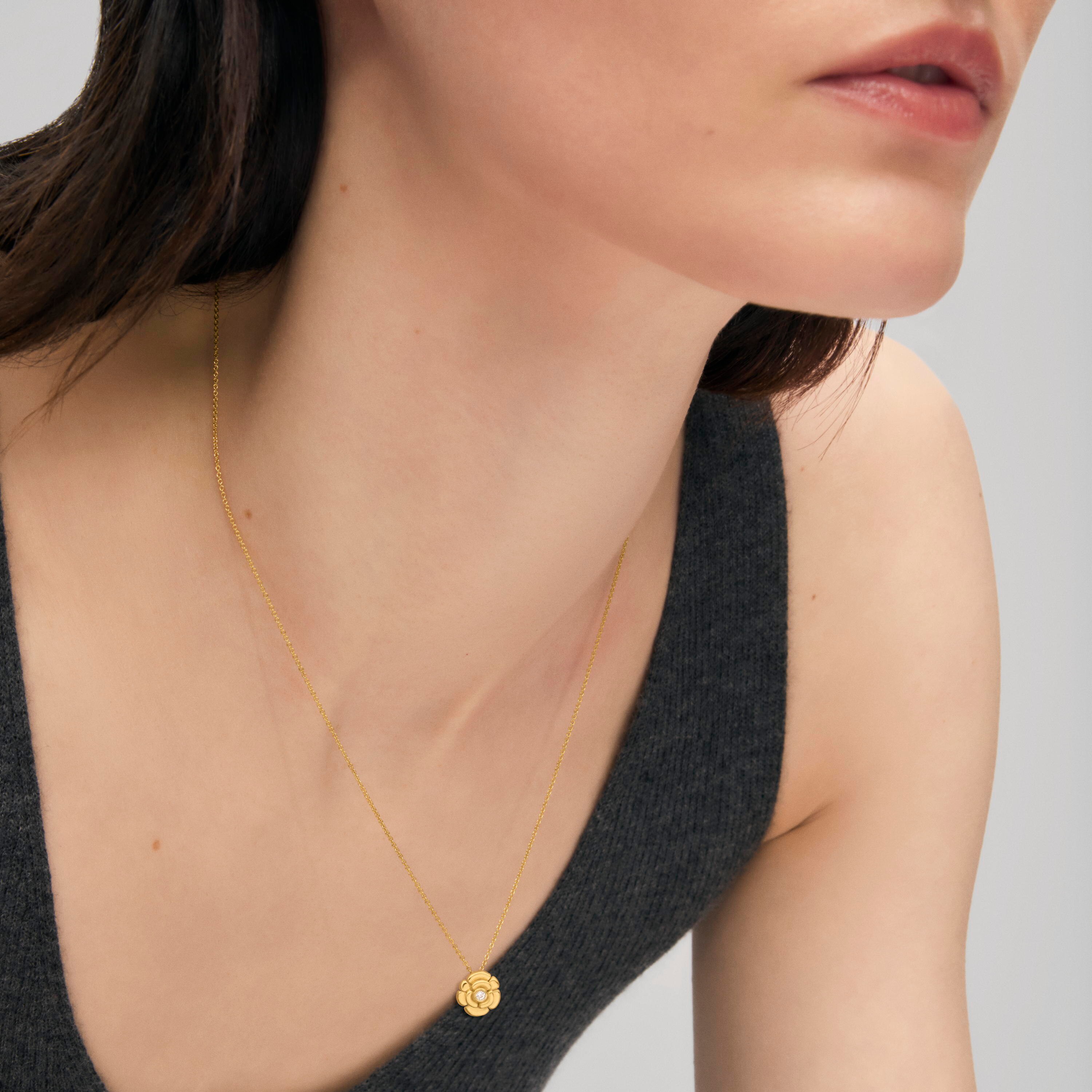 Gold Necklace with diamonds TOUS ATELIER
