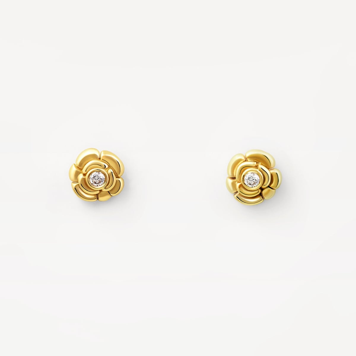 Tous - Pendientes Pequeños De Oro Con Diamantes Tous Atelier - Transparente