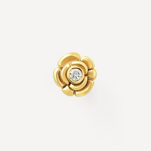 Small gold Earrings with diamonds TOUS ATELIER