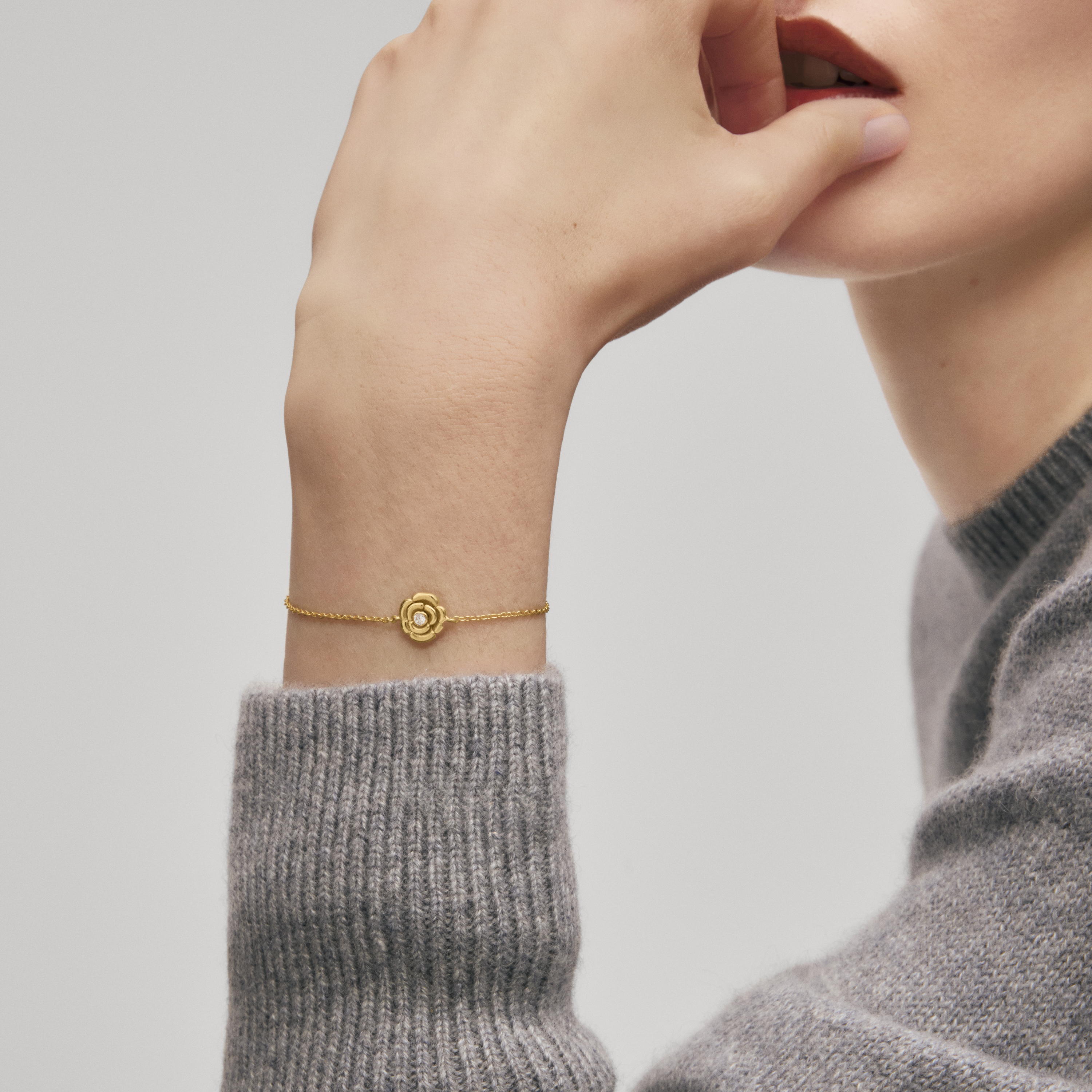 Gold Bracelet with diamonds TOUS ATELIER