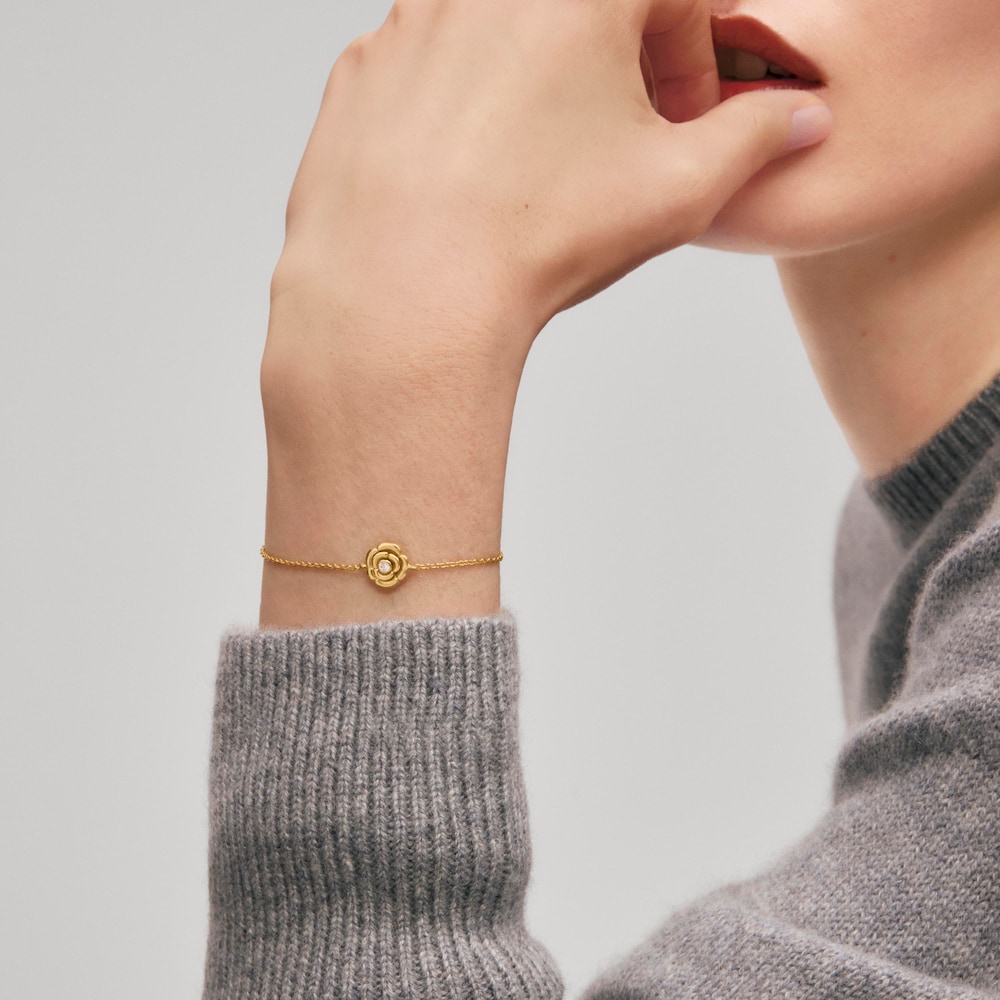 Gold Bracelet with diamonds TOUS ATELIER