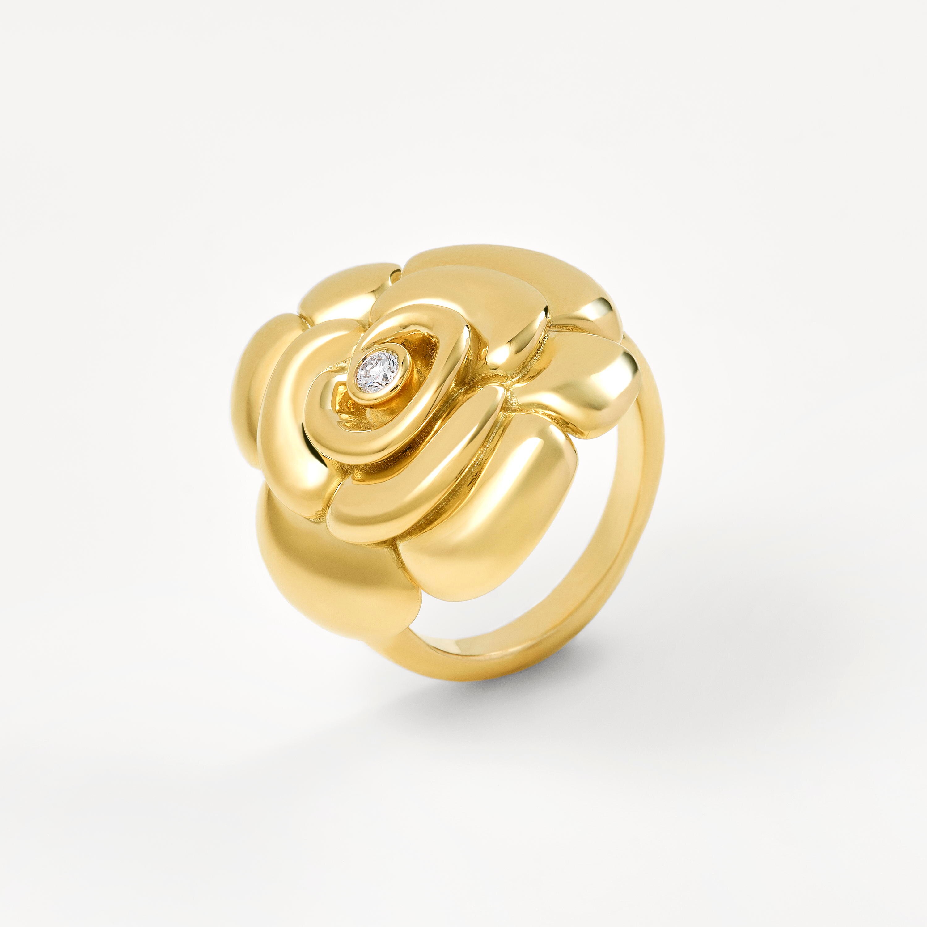 Gold Ring with diamonds TOUS ATELIER