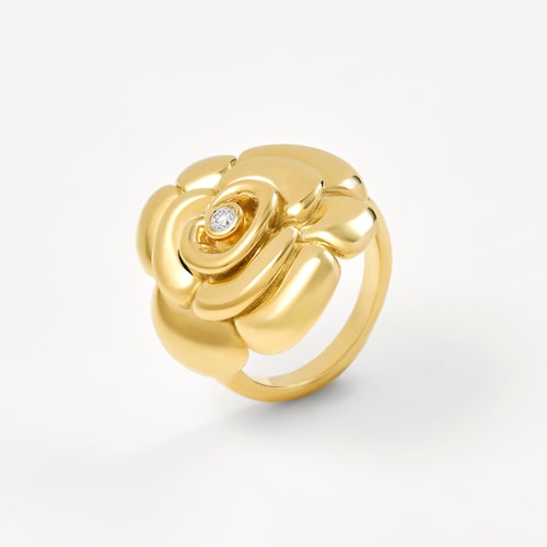 Gold Ring with diamonds TOUS ATELIER