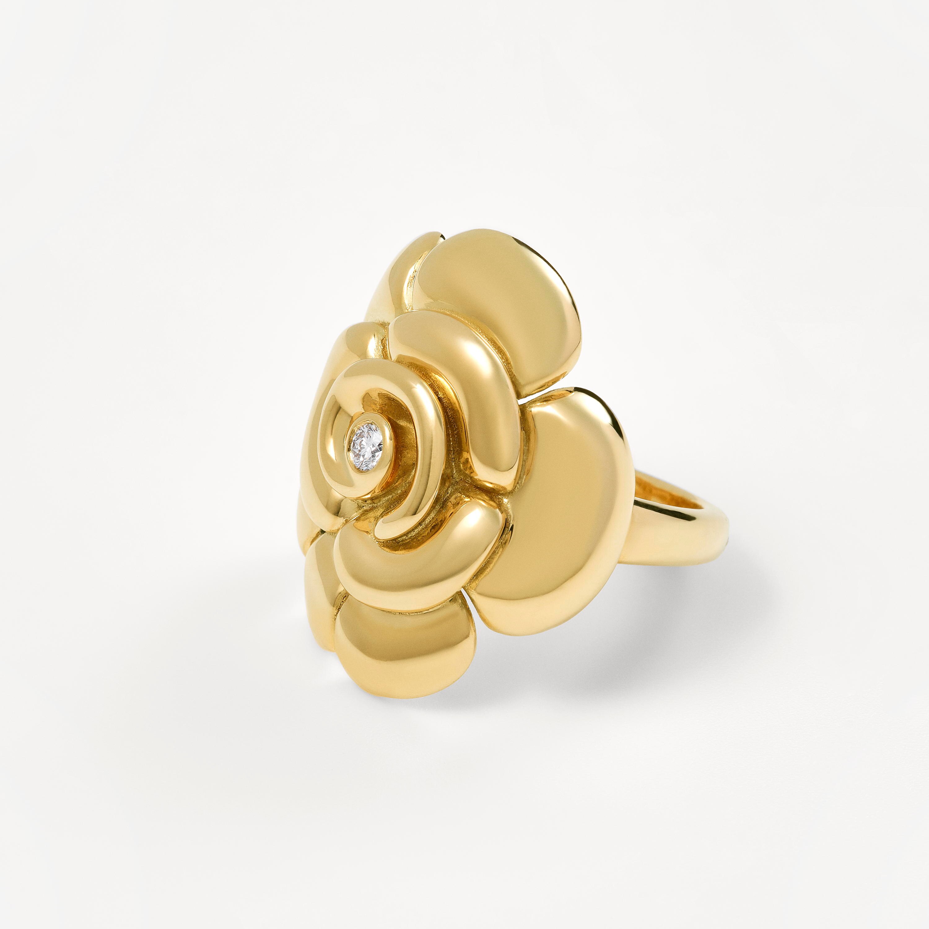 Gold Ring with diamonds TOUS ATELIER