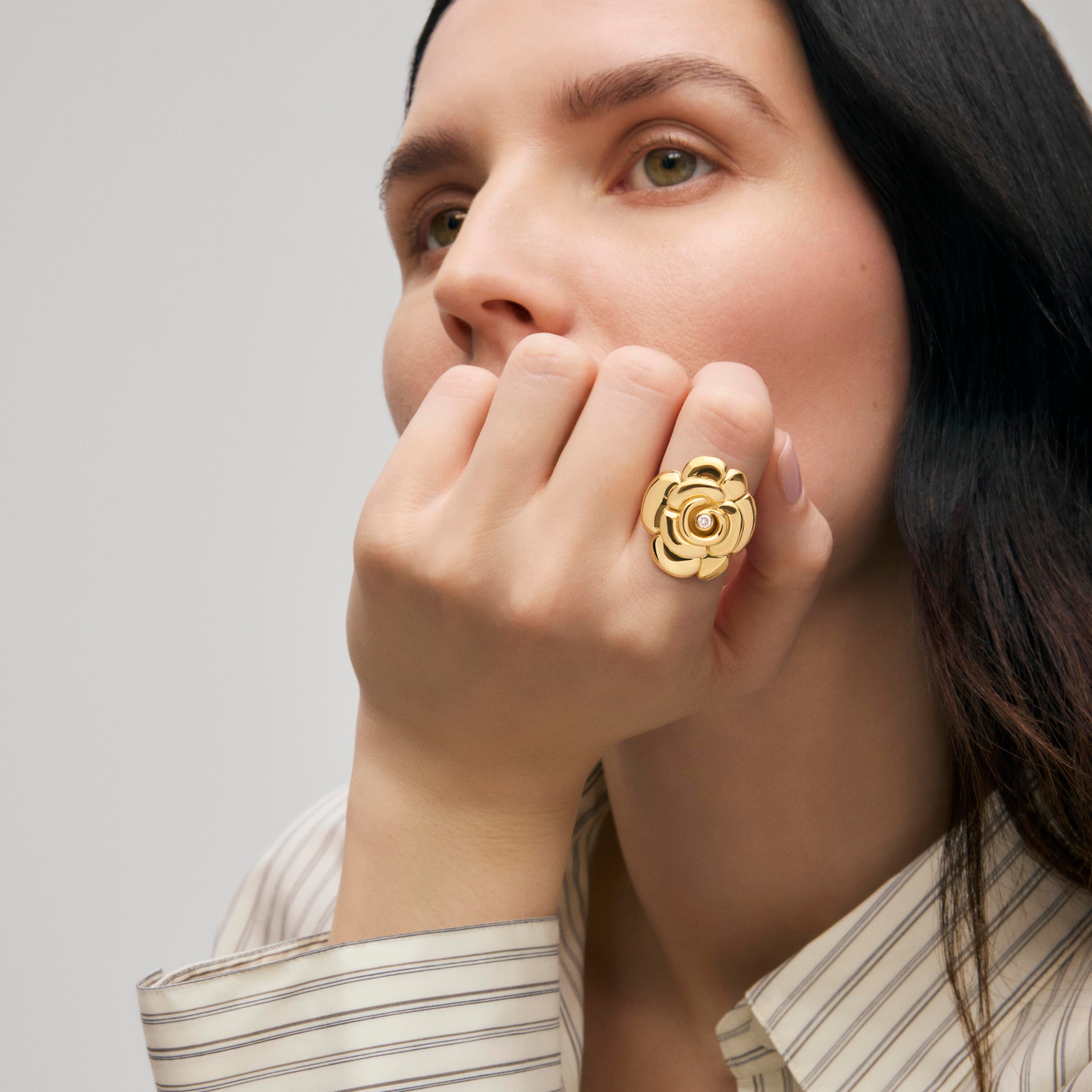 Gold Ring with diamonds TOUS ATELIER