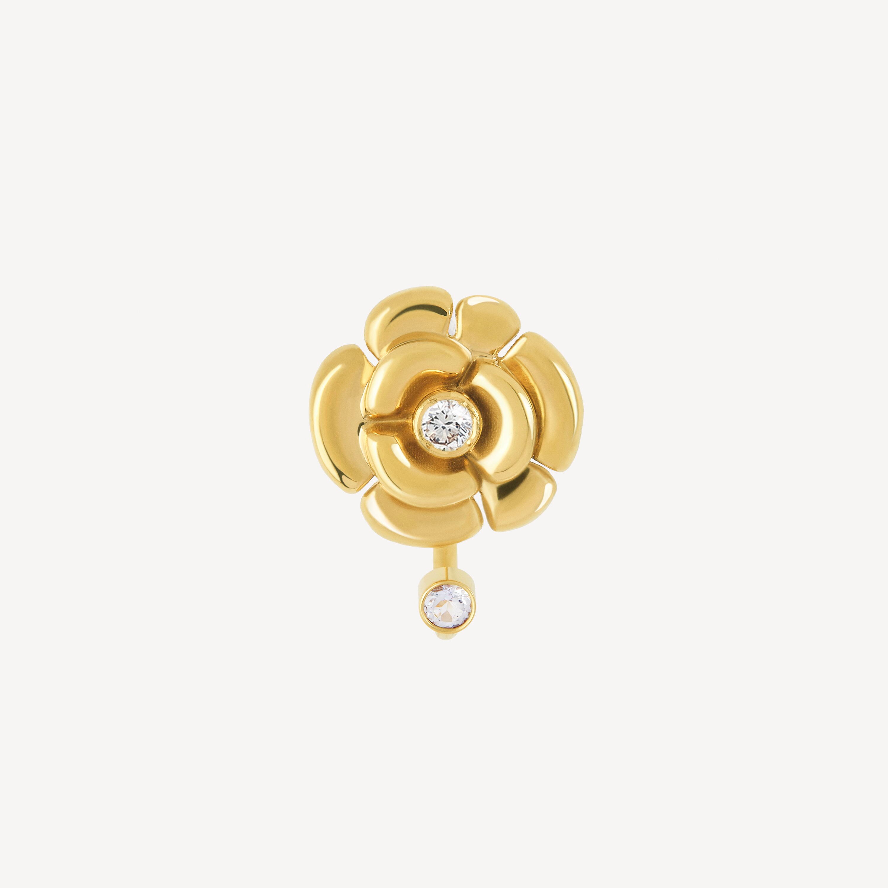 Gold Open ring with diamonds TOUS ATELIER
