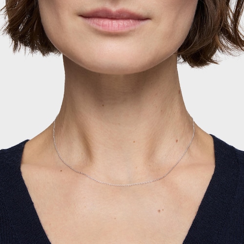 Short 14kt white gold Chain TOUS Basics