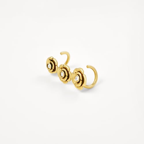 Gold triple Earcuff with diamonds TOUS ATELIER