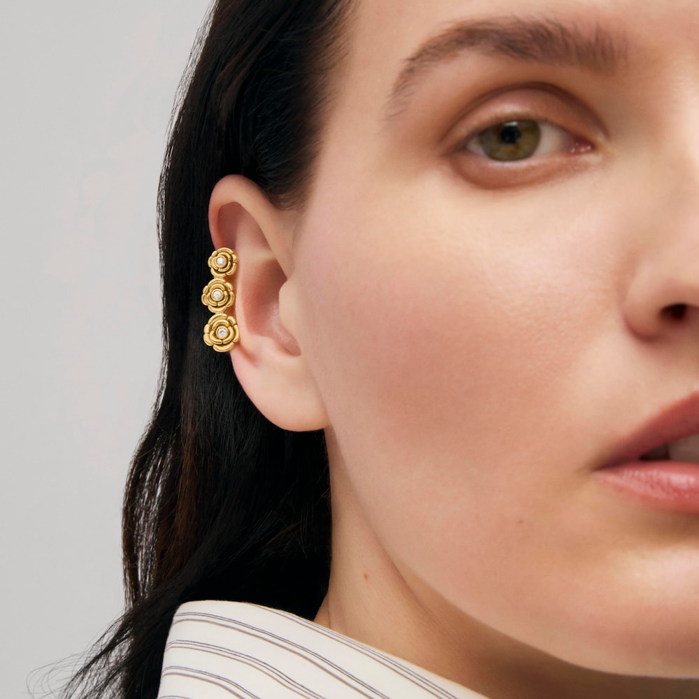 Gold triple Earcuff with diamonds TOUS ATELIER