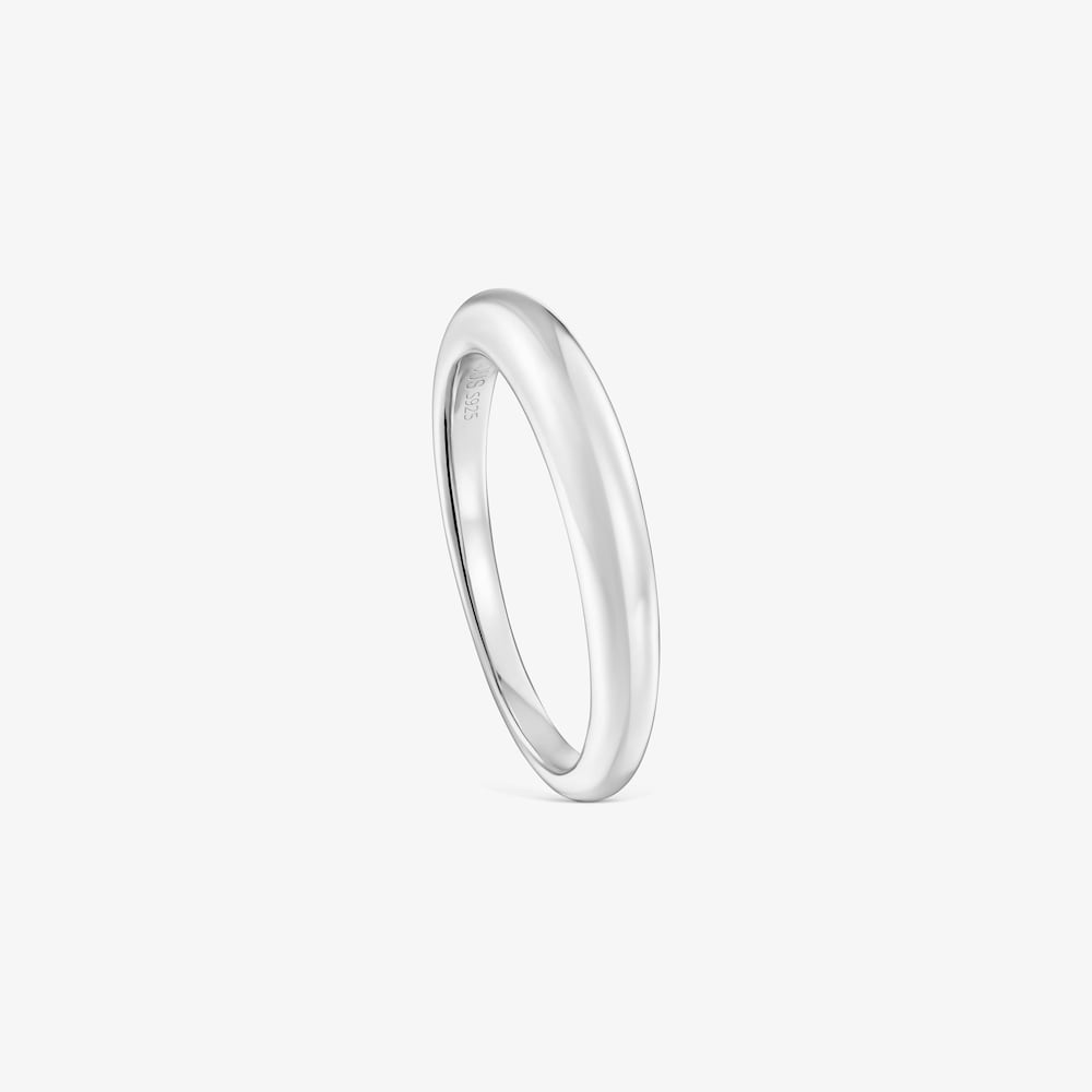 Smooth silver Ring TOUS Motifs