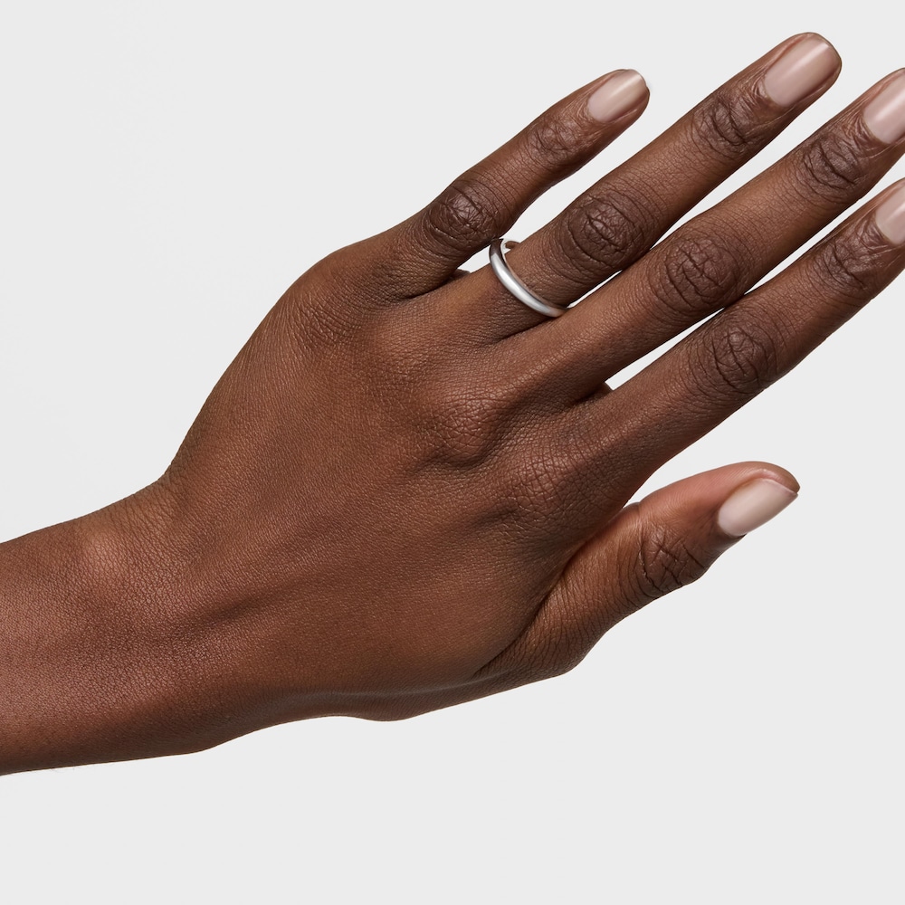 Smooth silver Ring TOUS Motifs