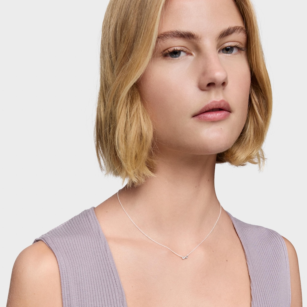 Collar corto infinito de plata TOUS Motivos