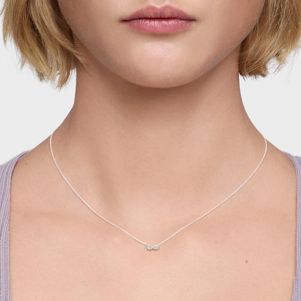 Collar corto infinito de plata TOUS Motivos