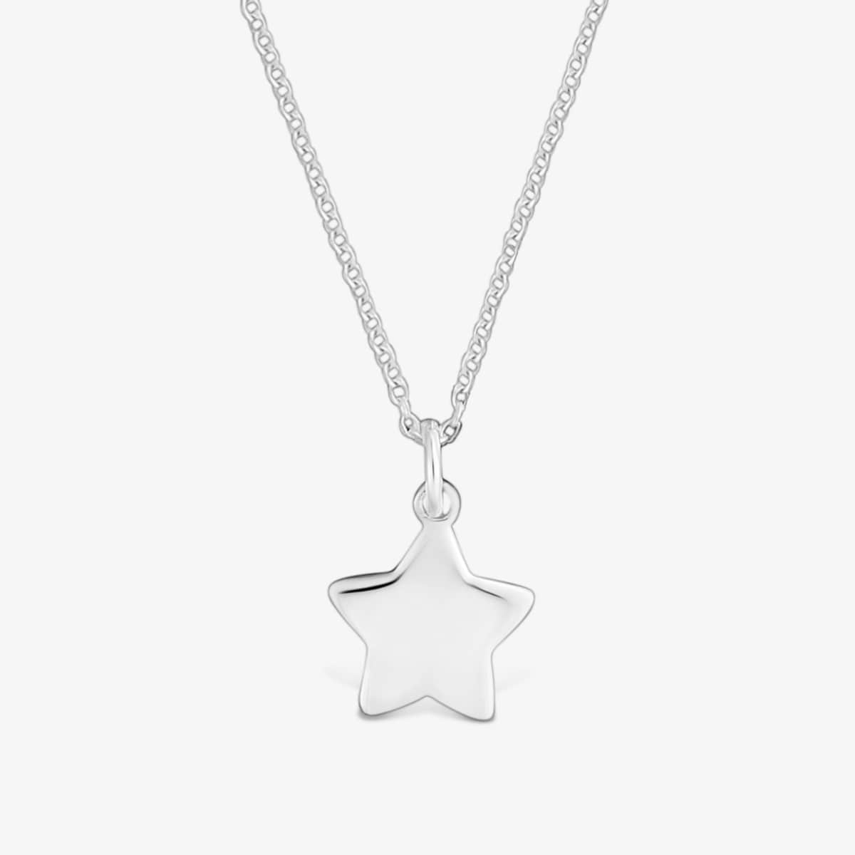 Collar Corto Estrella De Plata Motivos