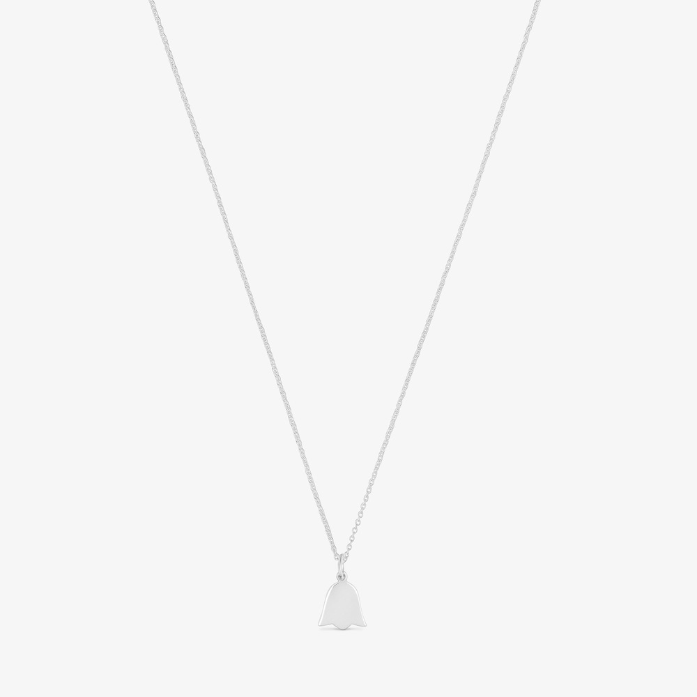 Collar corto tulip&aacute;n de plata TOUS Motivos