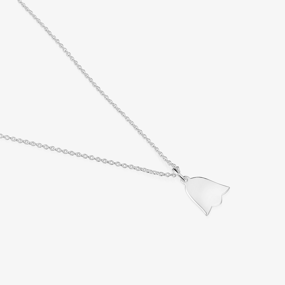 Collar corto tulip&aacute;n de plata TOUS Motivos