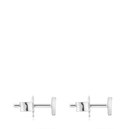 Silver heart Earrings TOUS Motifs