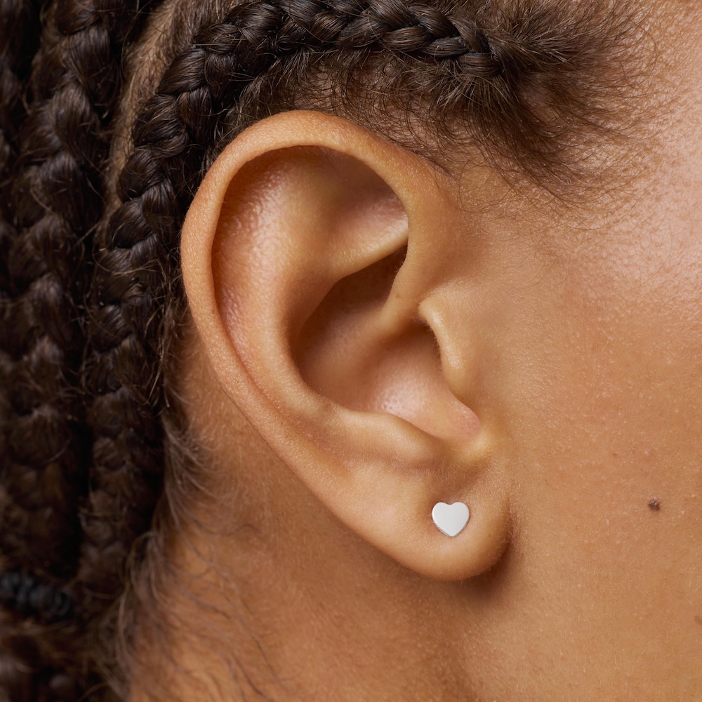 Silver heart Earrings TOUS Motifs