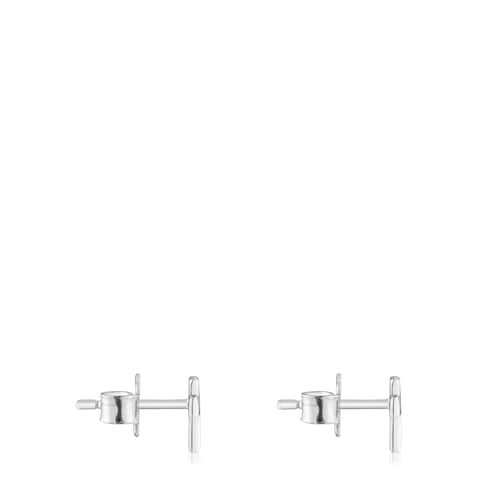 Silver cross Earrings TOUS Motifs