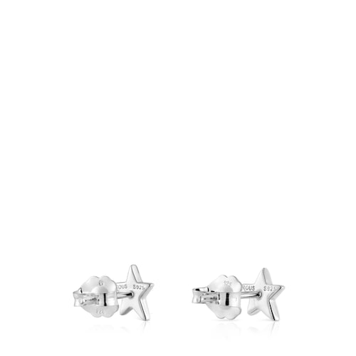 Pendientes estrella de plata TOUS Motivos