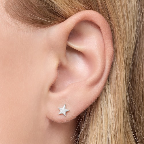 Pendientes estrella de plata TOUS Motivos