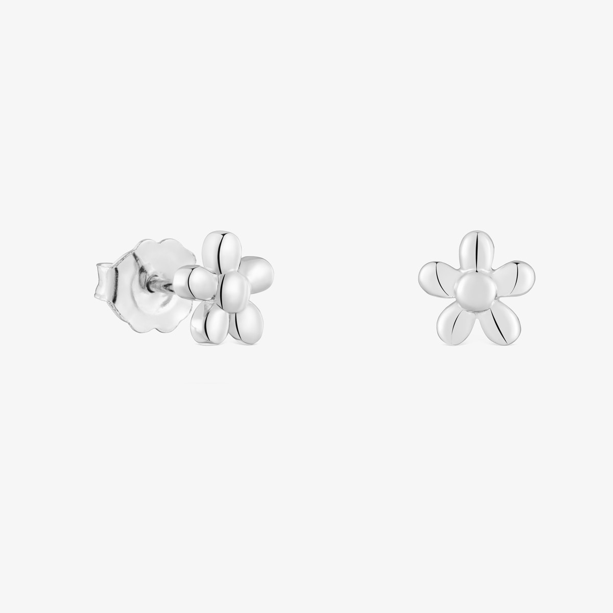 Pendientes Flor De Plata Motivos