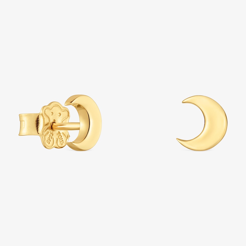 Moon Earrings with 18K gold vermeil TOUS Motifs